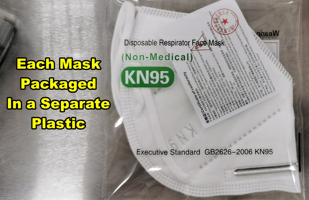 5 Layer KN-95 Protective Face Mask 20 PCS